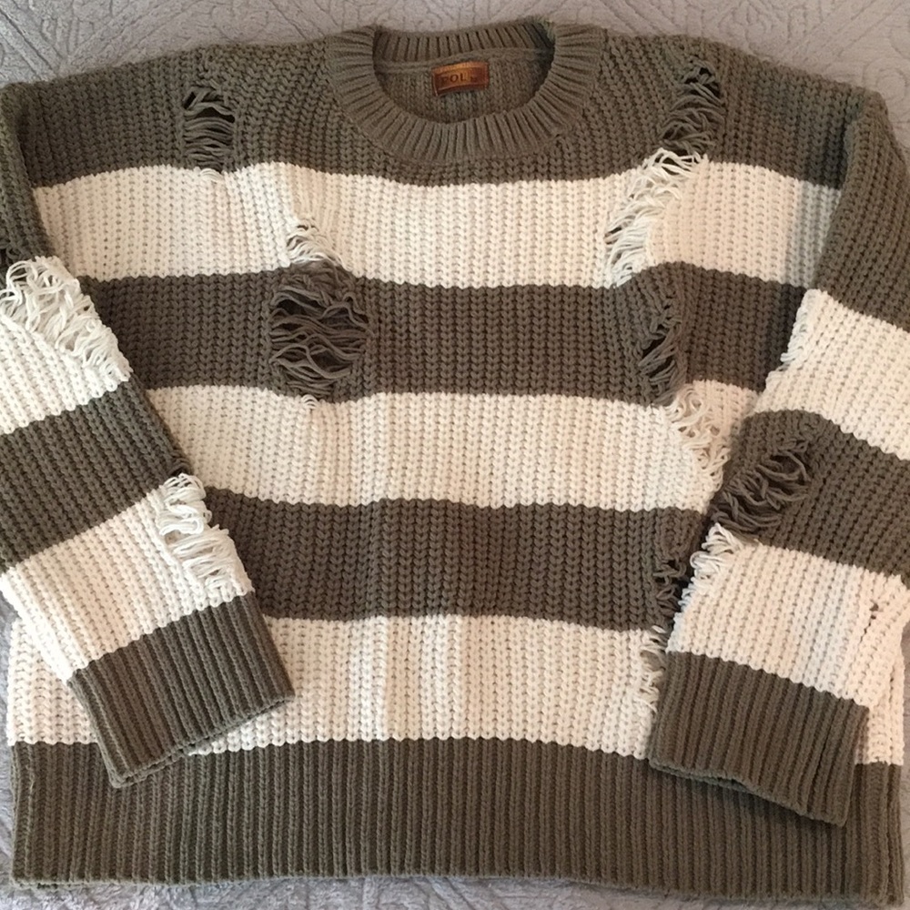 Distressed Sweater